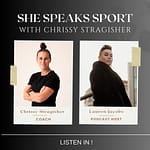 Chrissy Stragisher - She Speaks Sport.